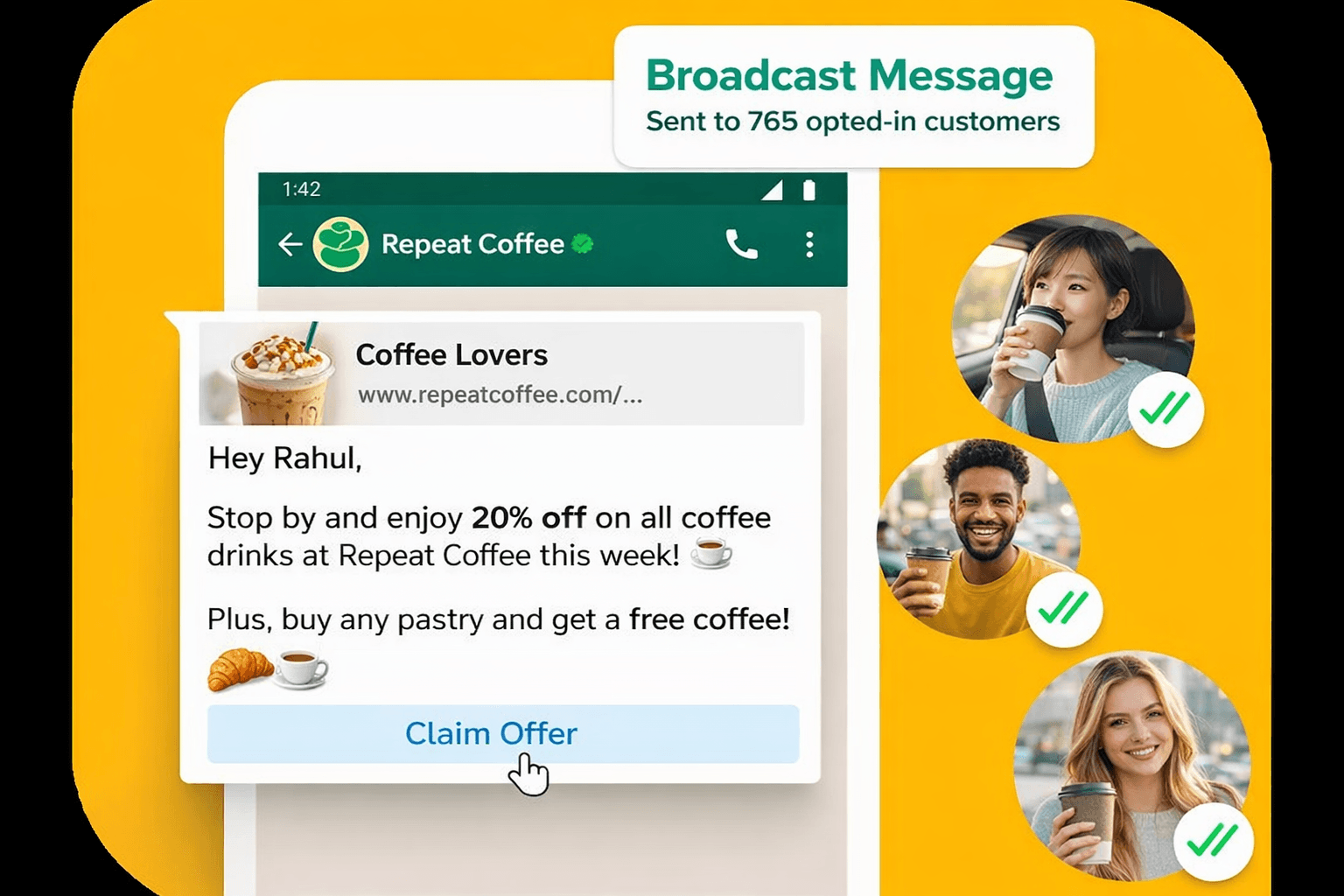 Broadcast Promotional Messages