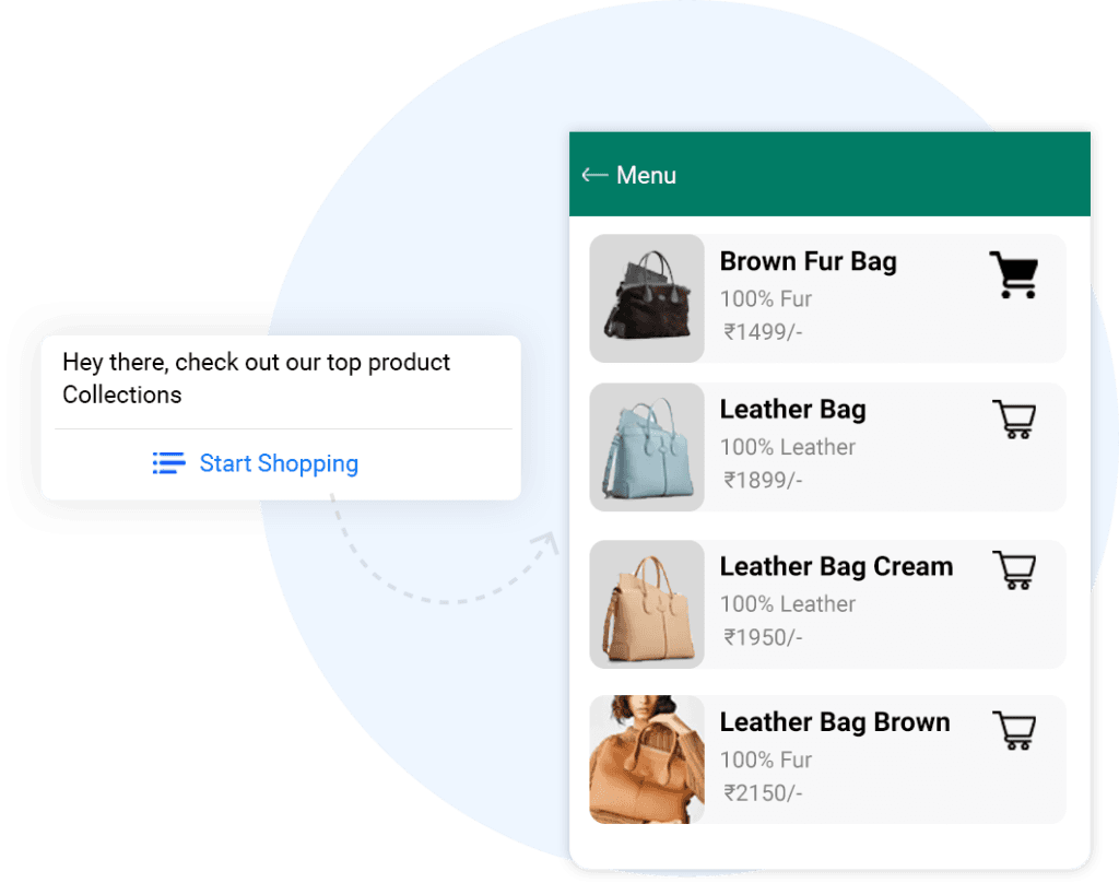 Catalogue & Cart